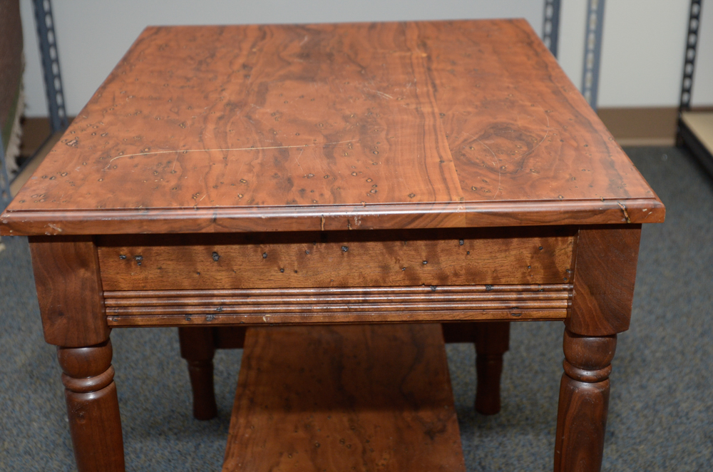 Birds Eye Maple Side Table