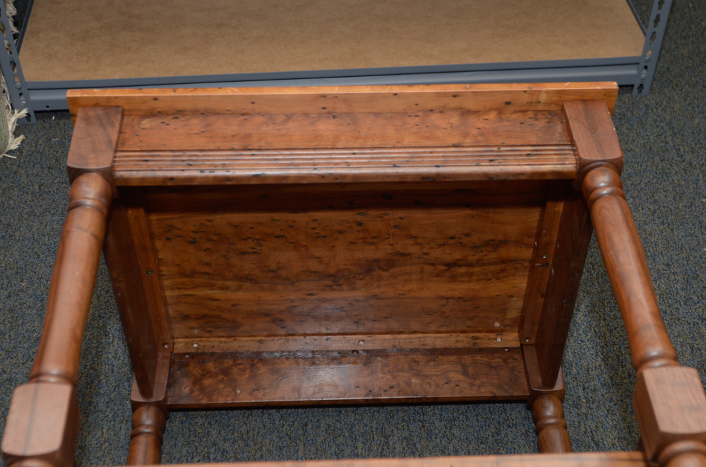 Birds Eye Maple Side Table