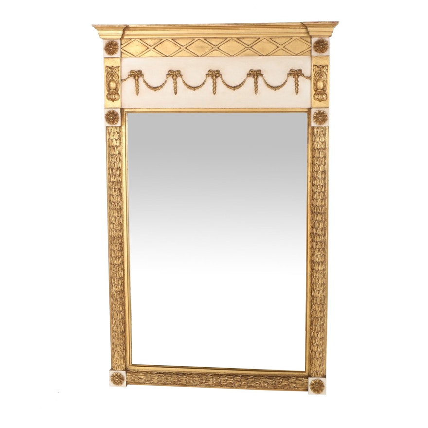 Gilded Wooden Wall Mirror