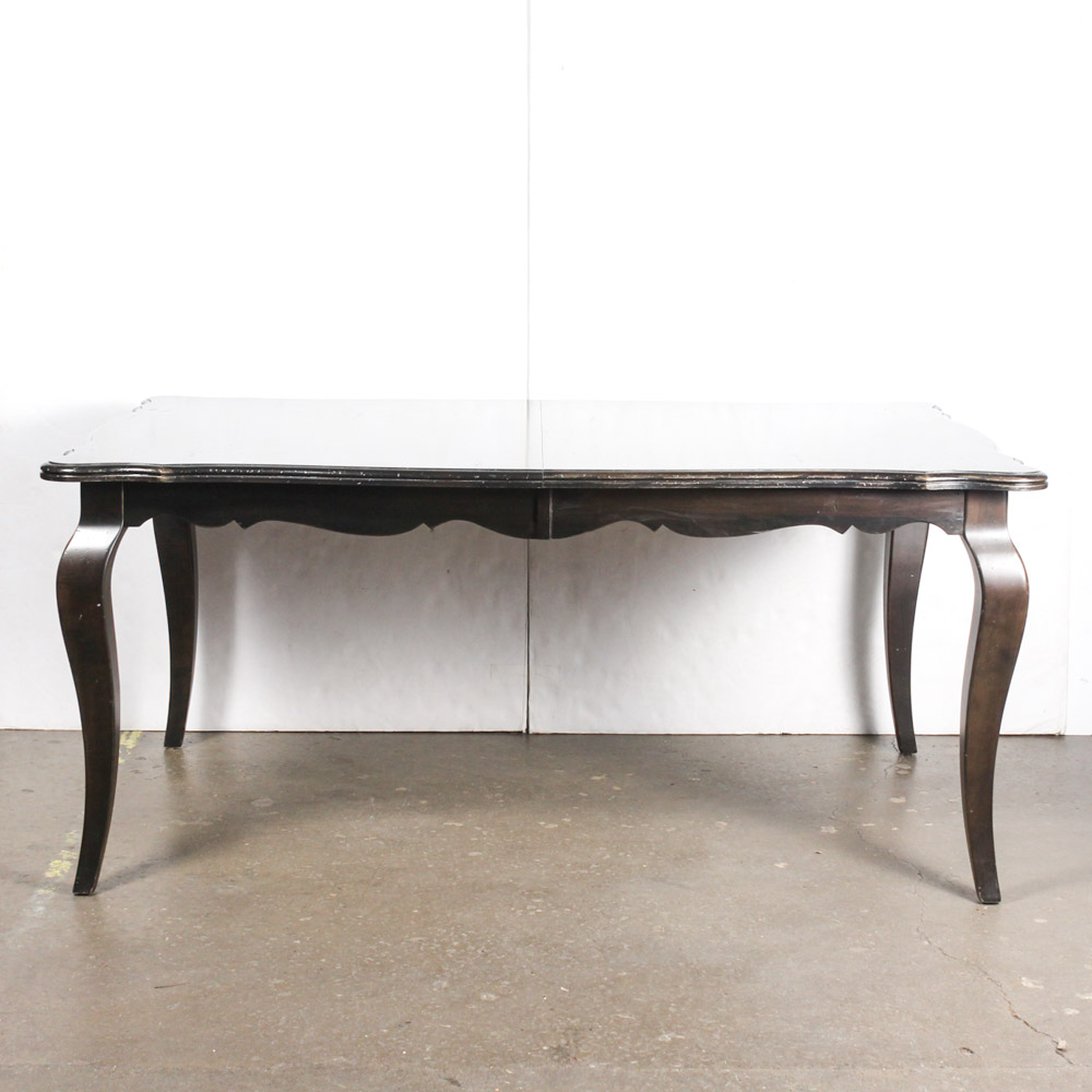 Kincaid Black Distressed Dining Table EBTH