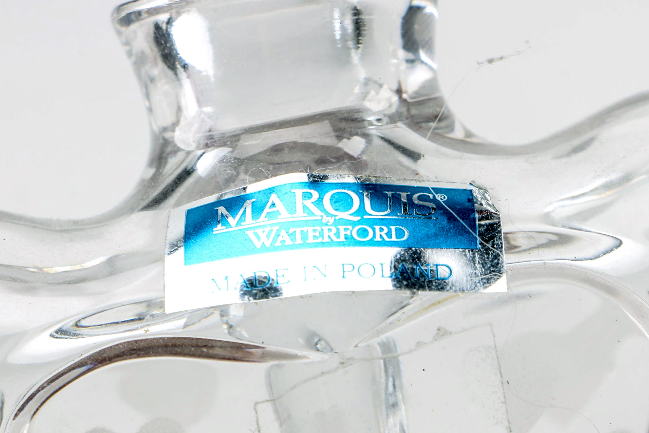 Marquis Waterford Heart-Form Crystal Perfume Bottle