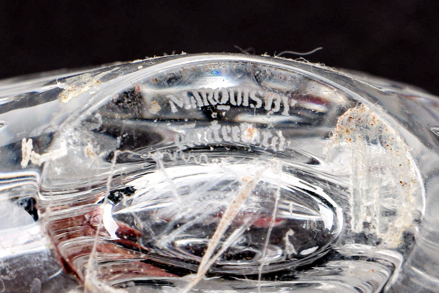 Marquis Waterford Heart-Form Crystal Perfume Bottle