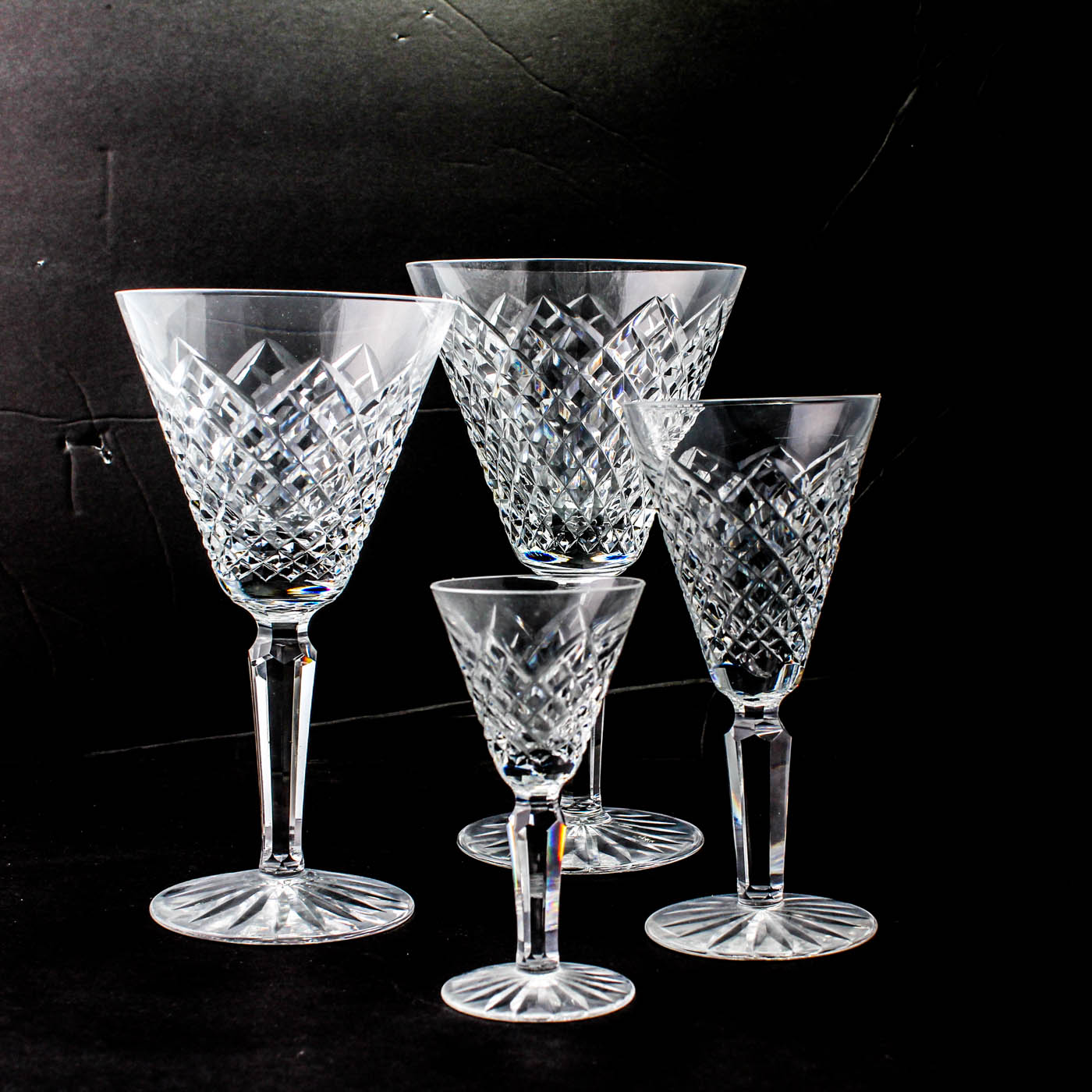 Set of Wedgwood Gold Florentine China and Waterford Templemore