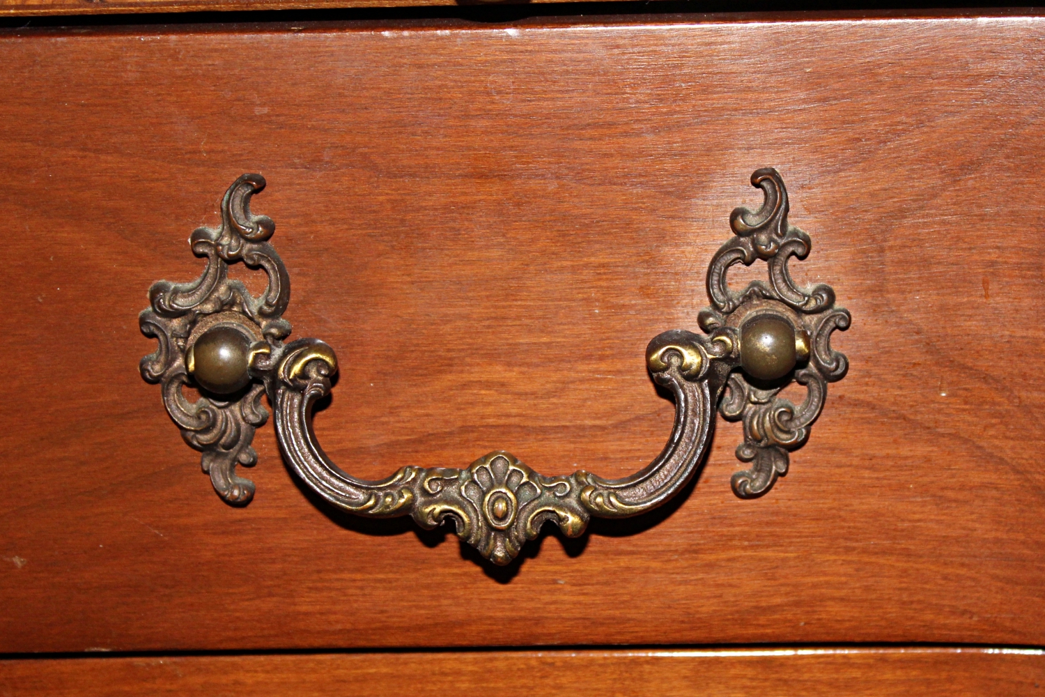 Block Front Cherry "Bachelors" Chest of Drawers