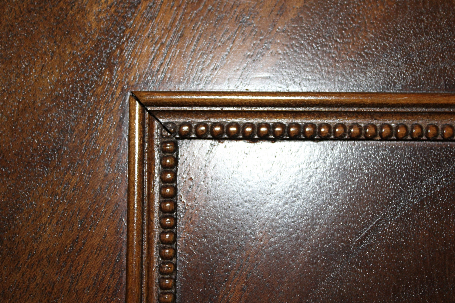 Vintage Chippendale Style Mahogany Secretary