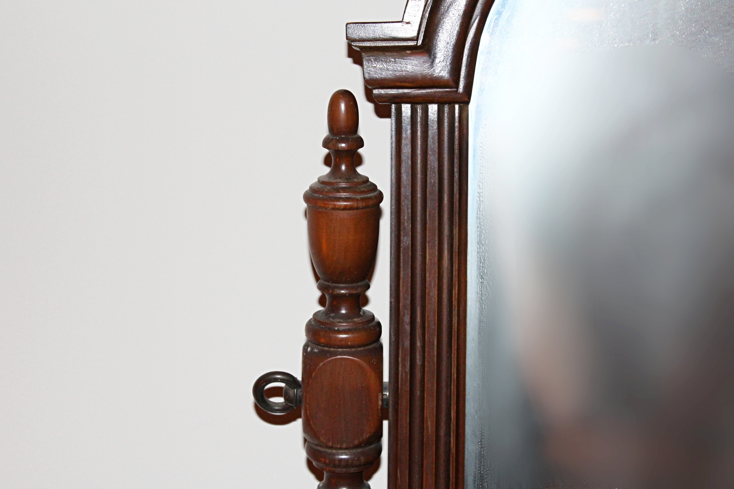 Antique Victorian Carved Vanity Desk