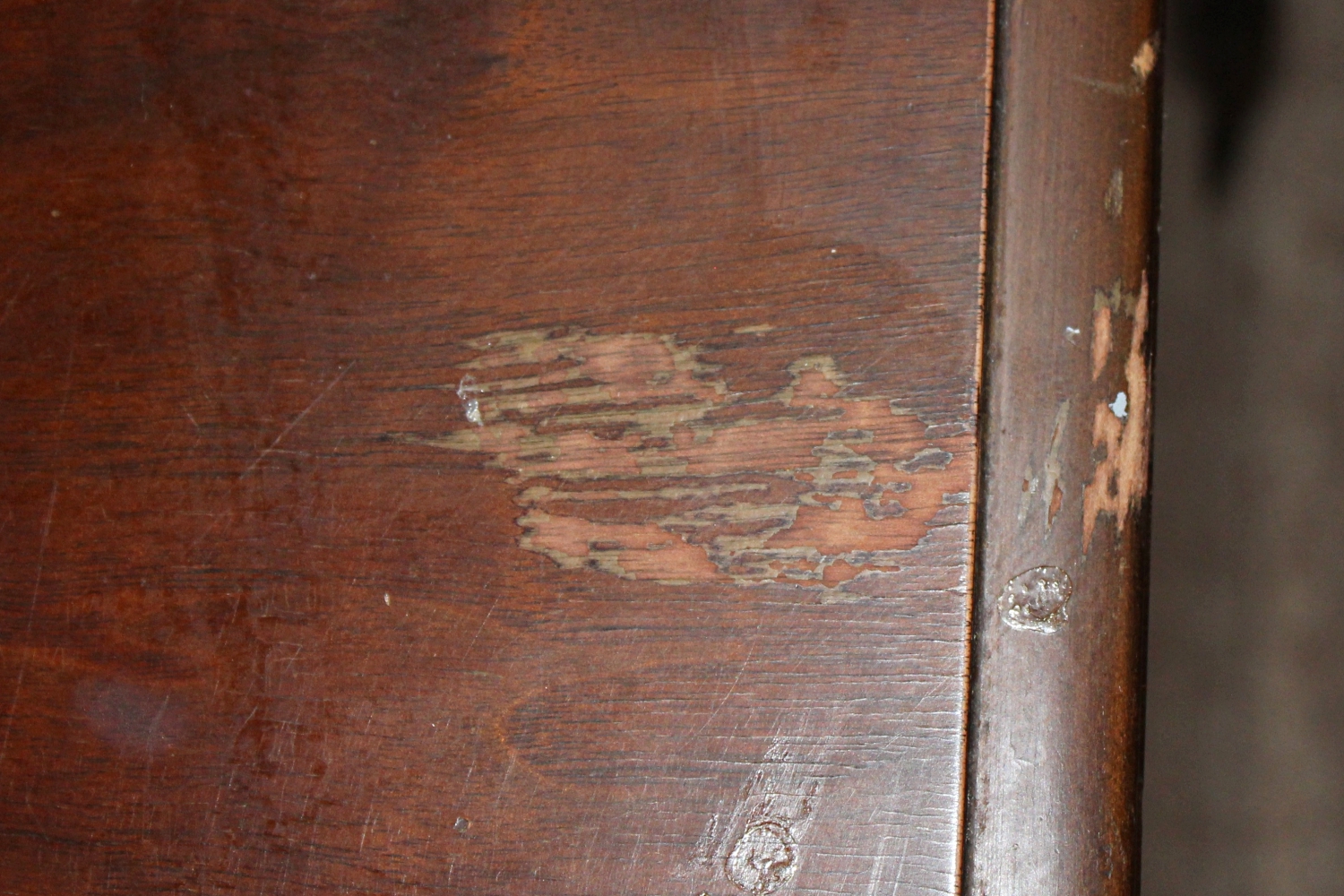 Antique Victorian Carved Vanity Desk