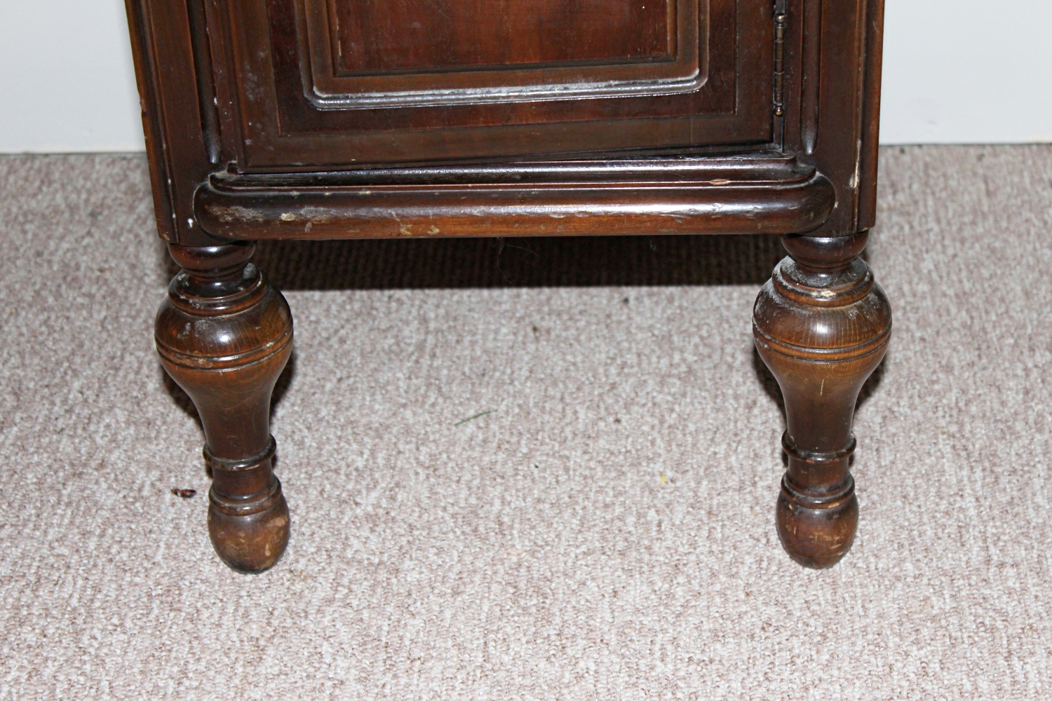 Antique Victorian Carved Vanity Desk