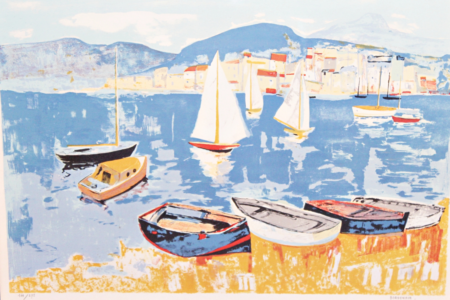 Pierre Bordenave Limited Edition Lithograph