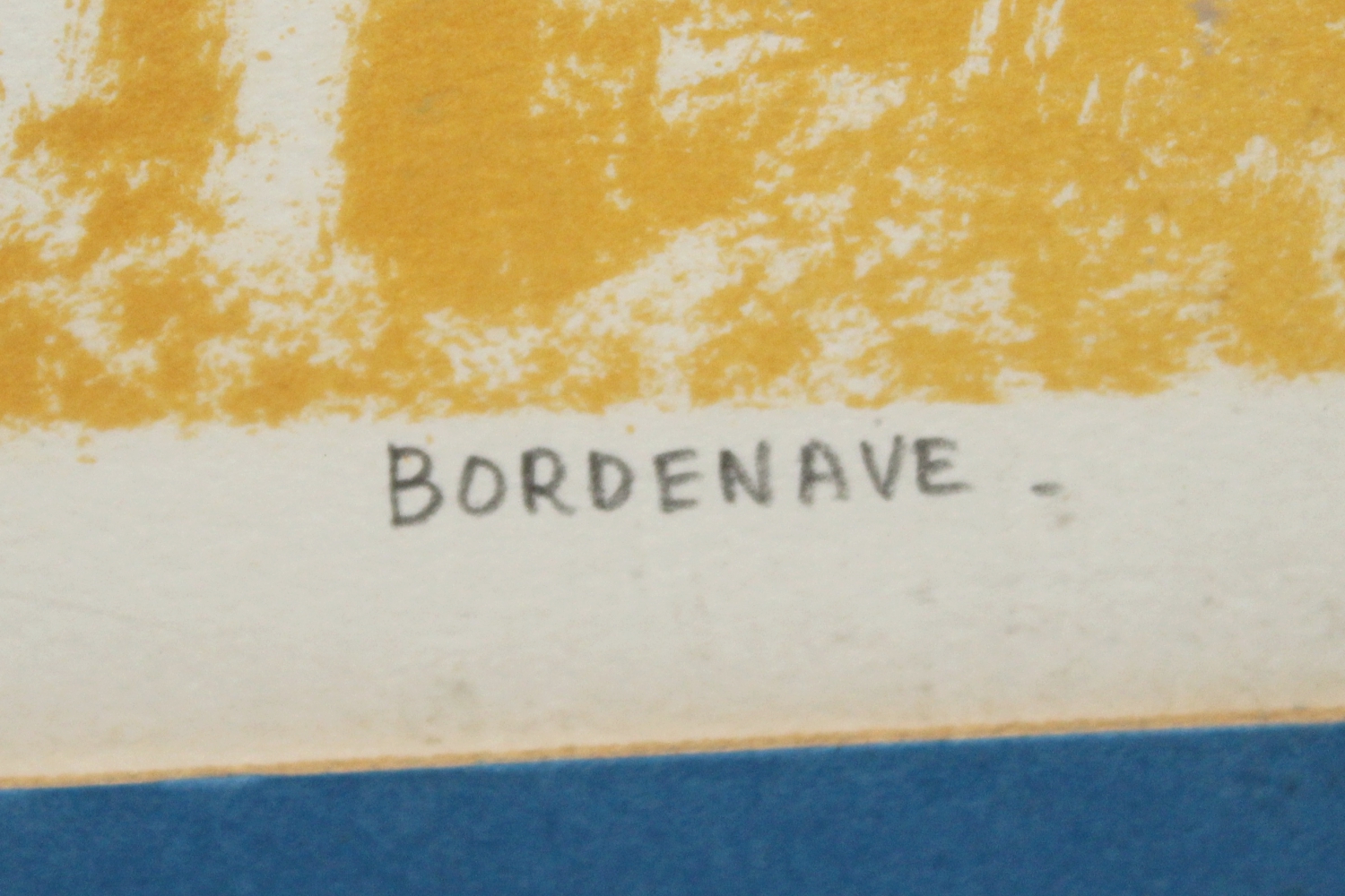 Pierre Bordenave Limited Edition Lithograph