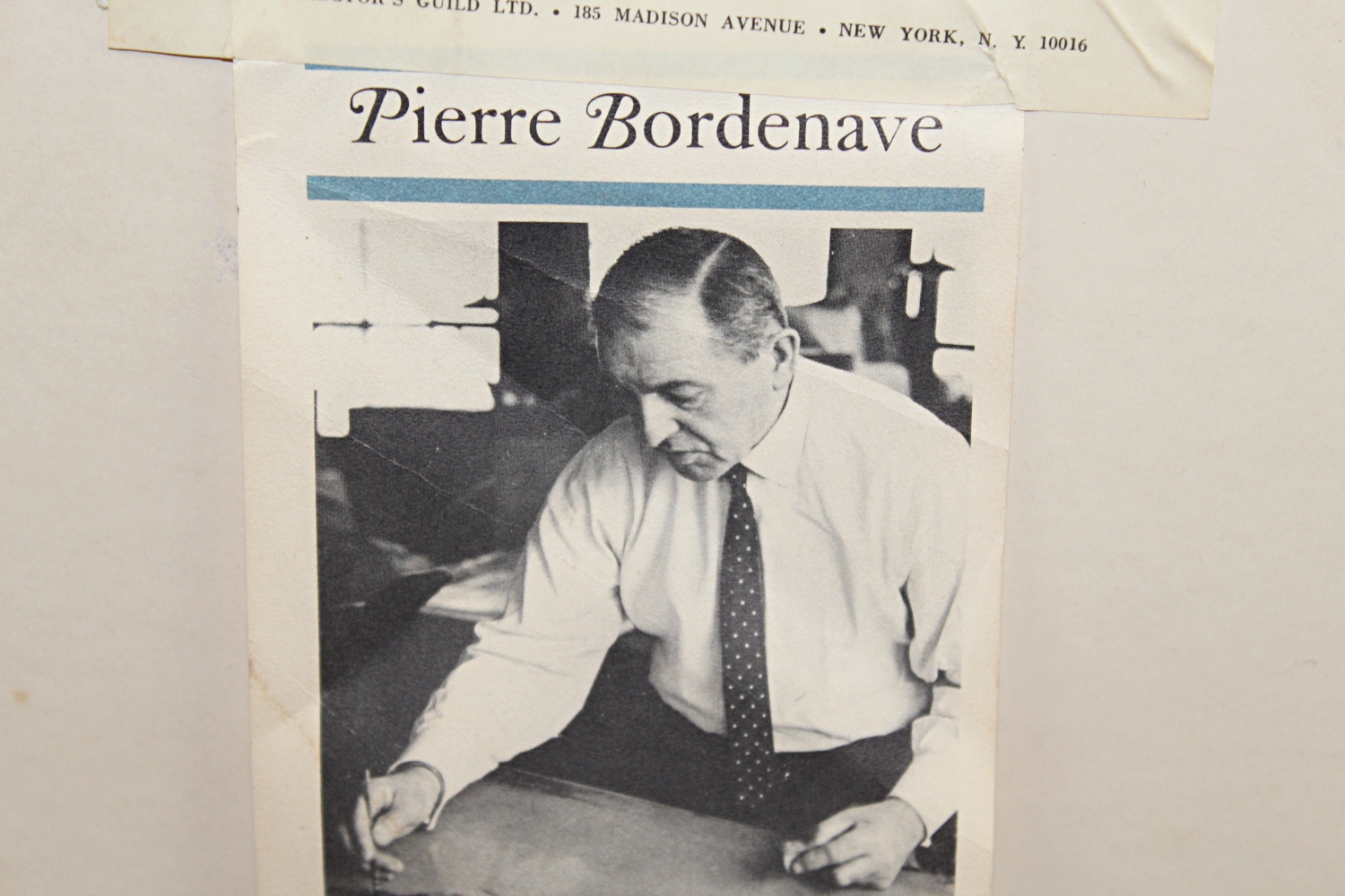 Pierre Bordenave Limited Edition Lithograph