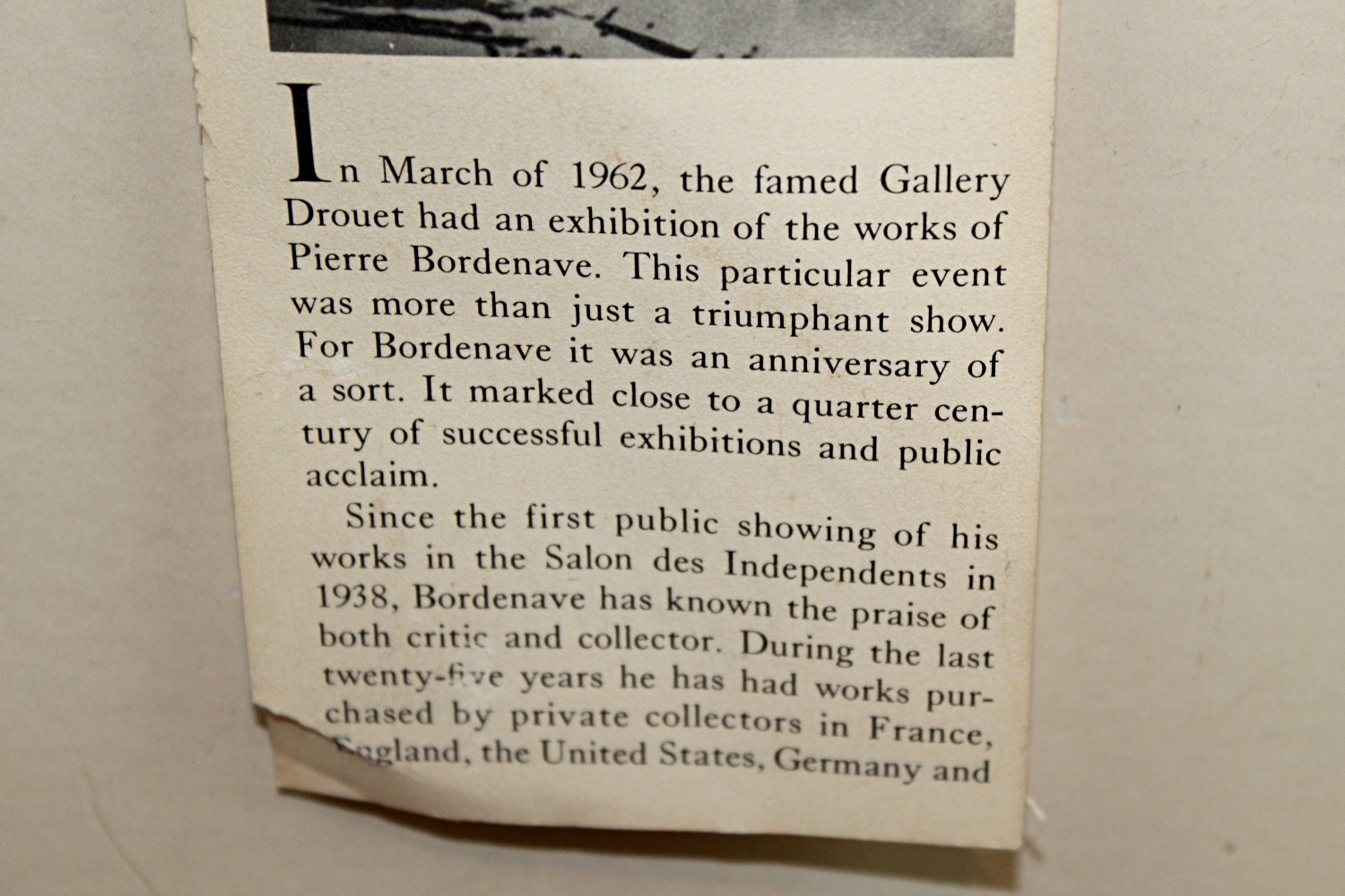 Pierre Bordenave Limited Edition Lithograph