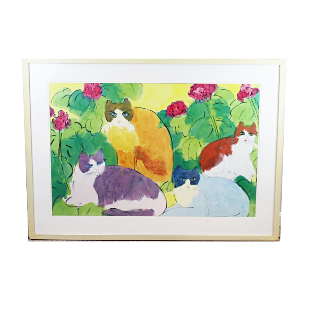 Offset Lithograph After Walasse Ting