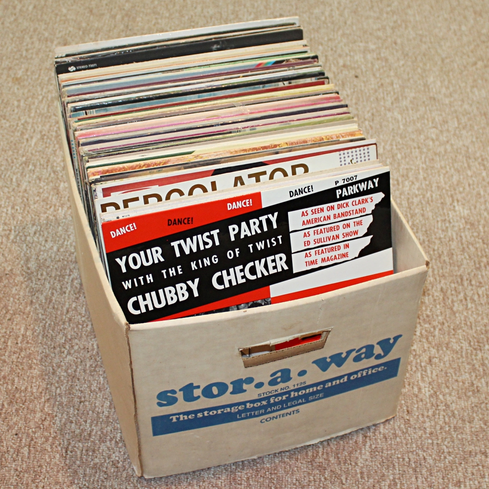 Over 75 LPs Including "Twist," Novelty, Comedy and Others