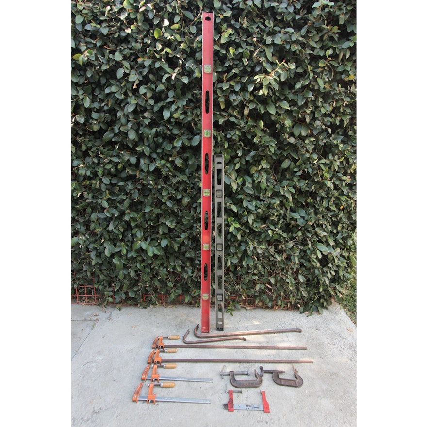 Collection of Levelers and Clamps