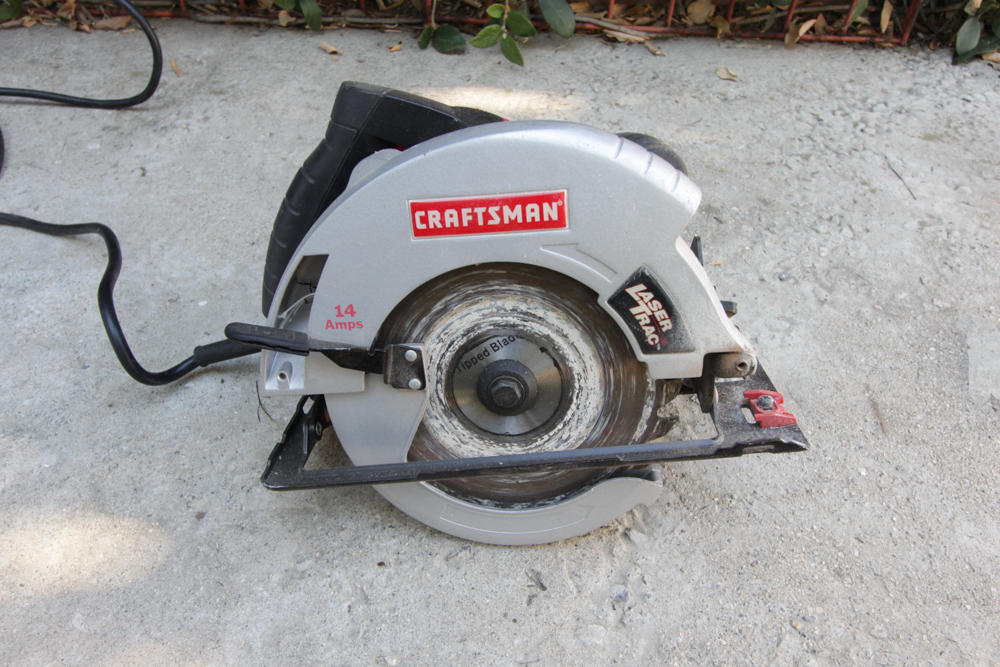 Craftsman 7 1/4" Circular Saw with Laser Trac