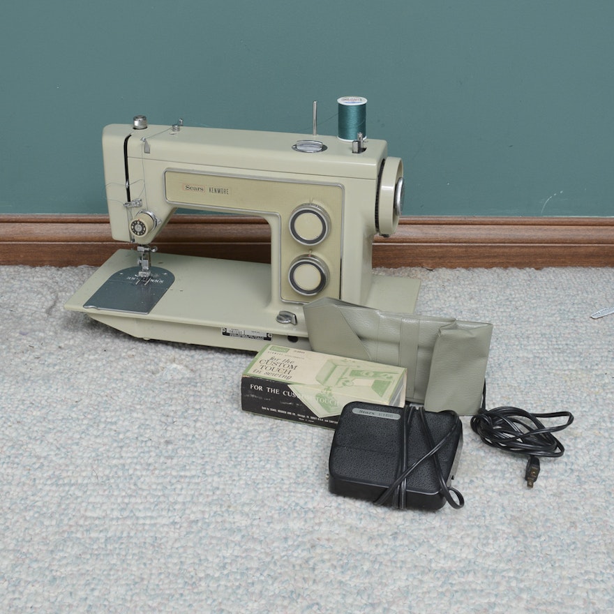 Vintage Sears-Kenmore Model 5186 Sewing Machine