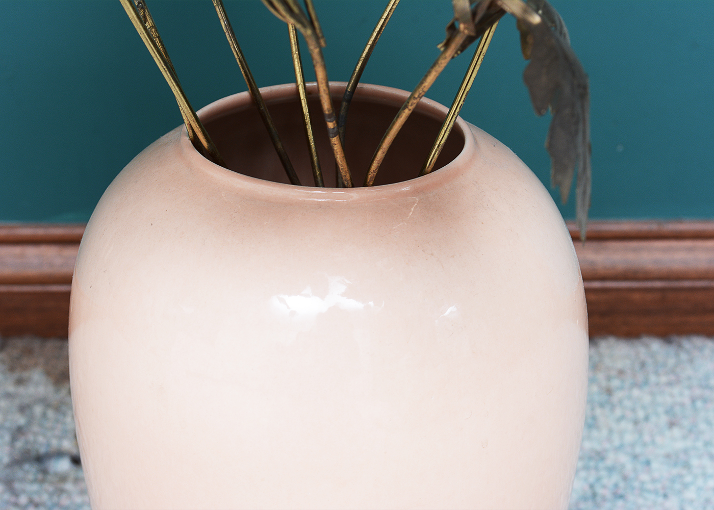 Vintage Metal Floral Arrangement