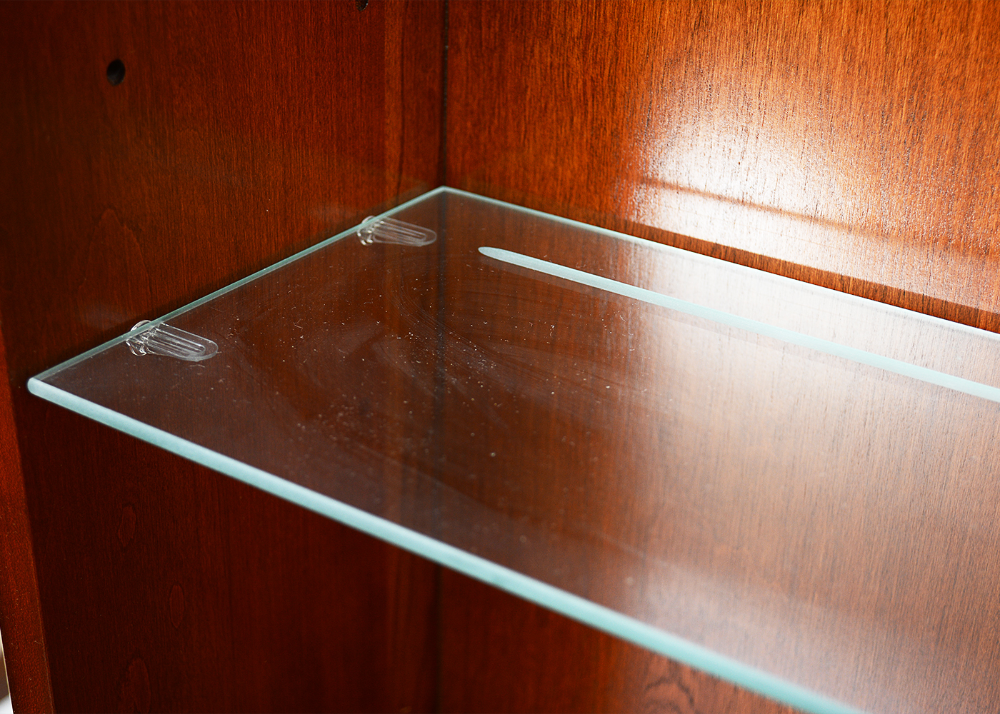 Queen Anne Style Cherry Secretary Desk by Jasper Cabinet