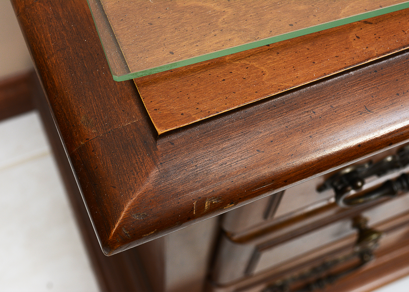 Vintage Chippendale Style Nightstand