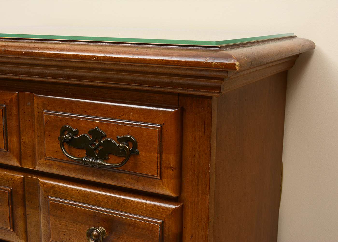 Vintage Chippendale Style Nightstand