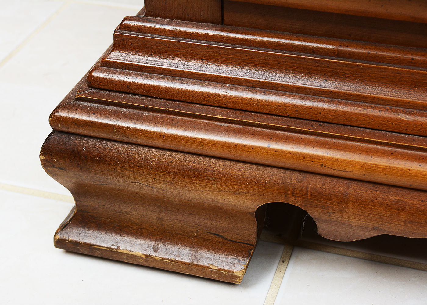 Vintage Chippendale Style Nightstand