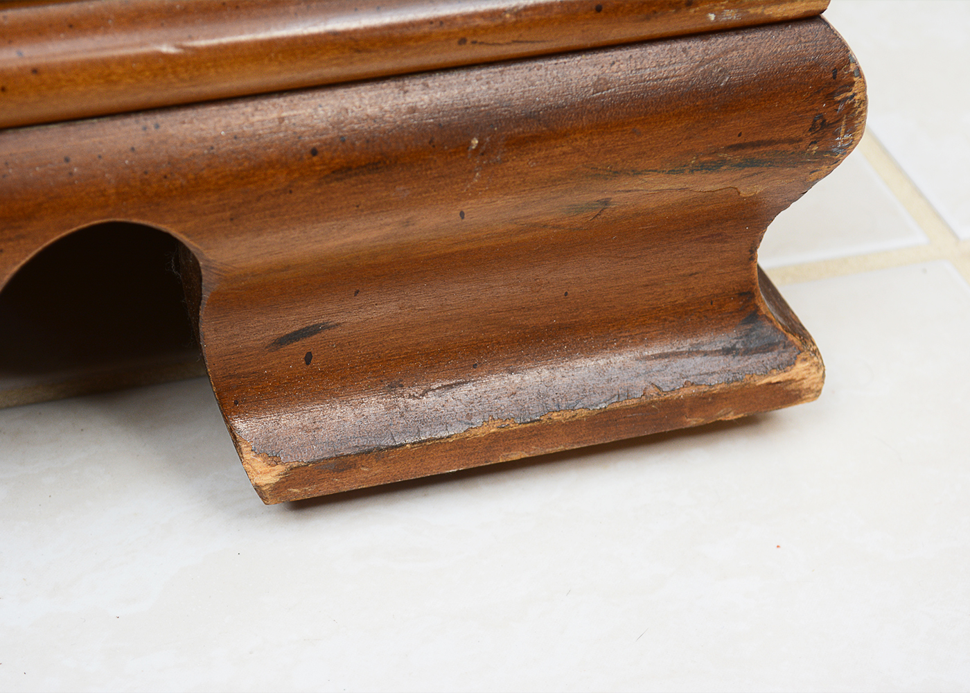 Vintage Chippendale Style Nightstand