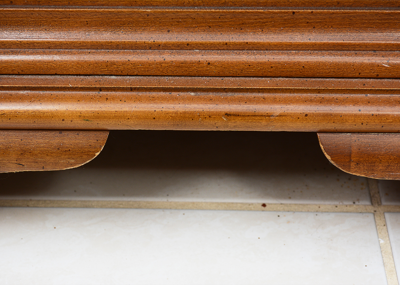 Vintage Chippendale Style Nightstand