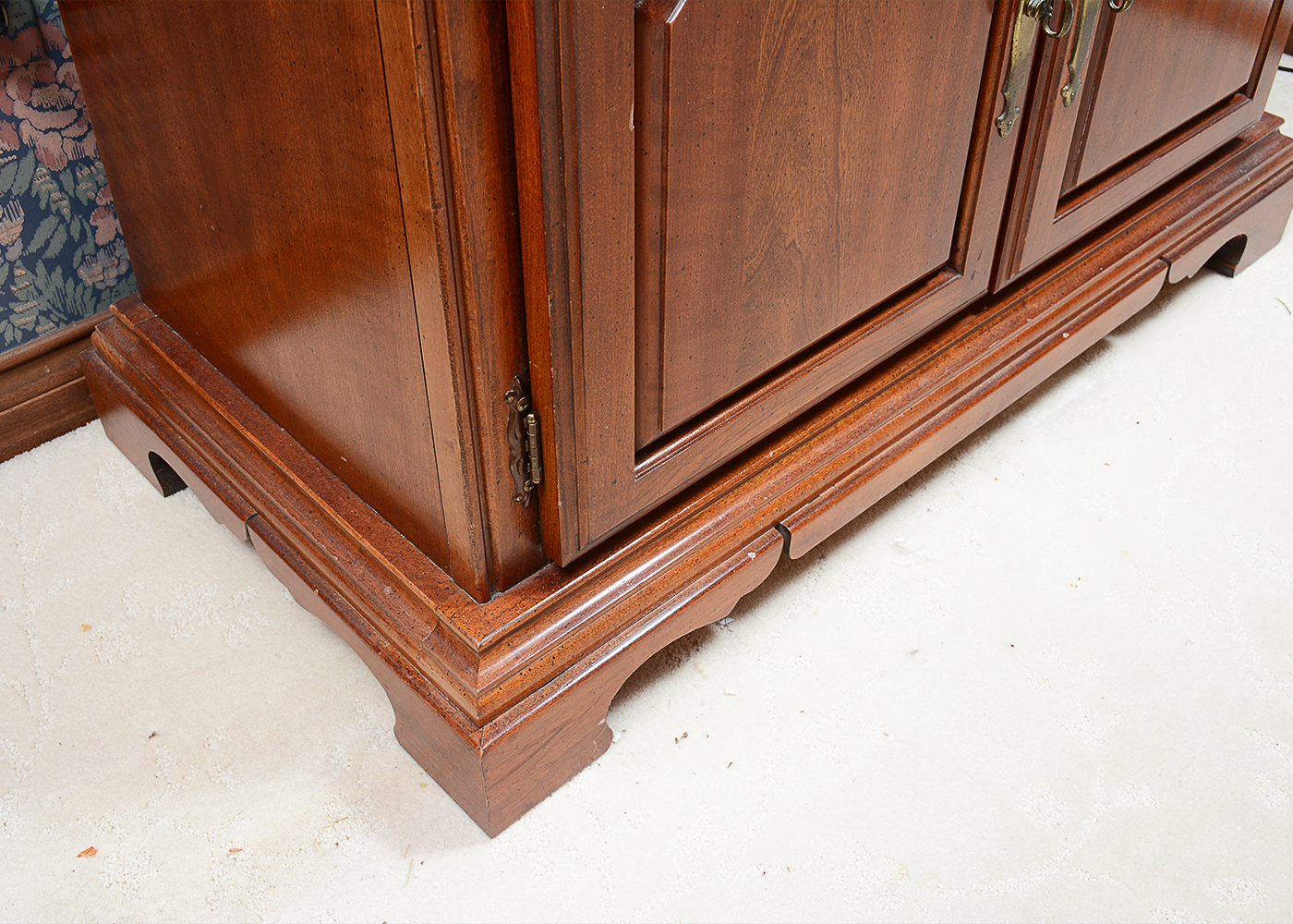 Flip Top Cherry Server Cabinet by American Drew