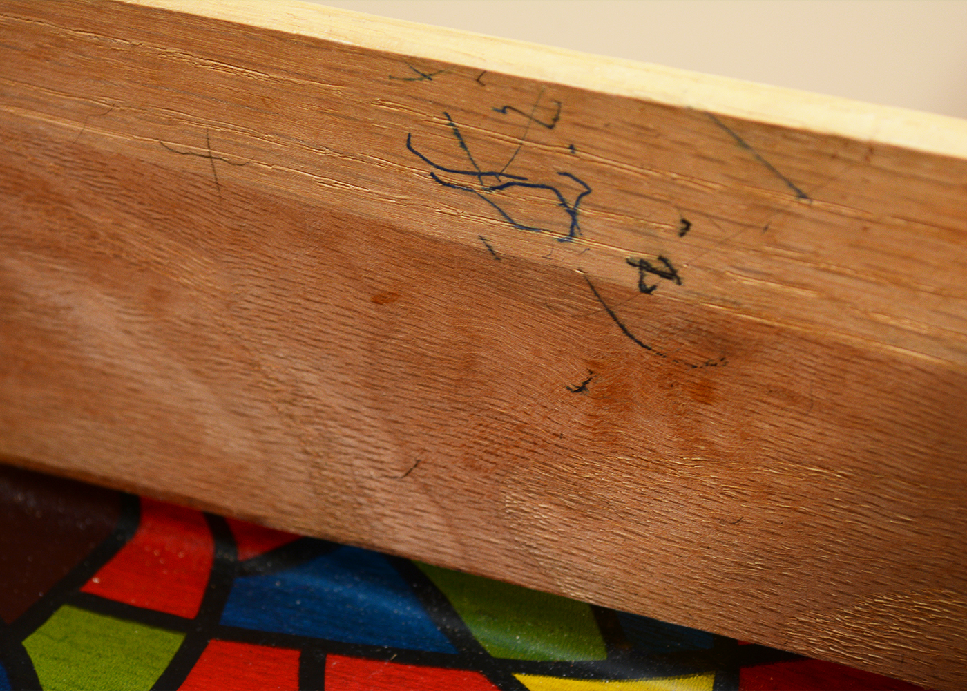 Vintage Chippendale Style Nightstand