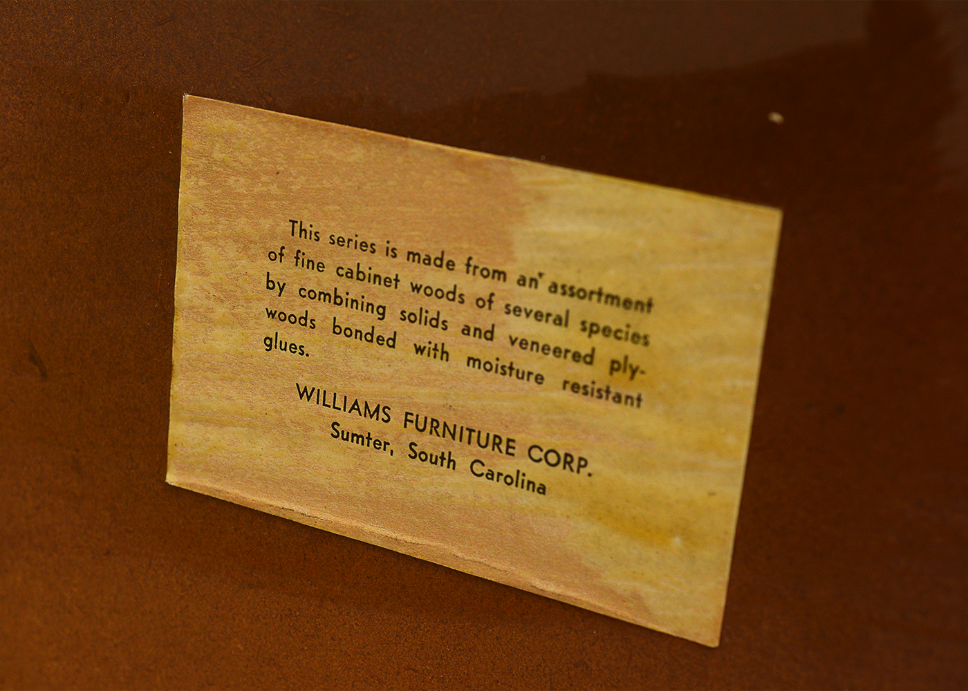 Vintage Chippendale Style Nightstand