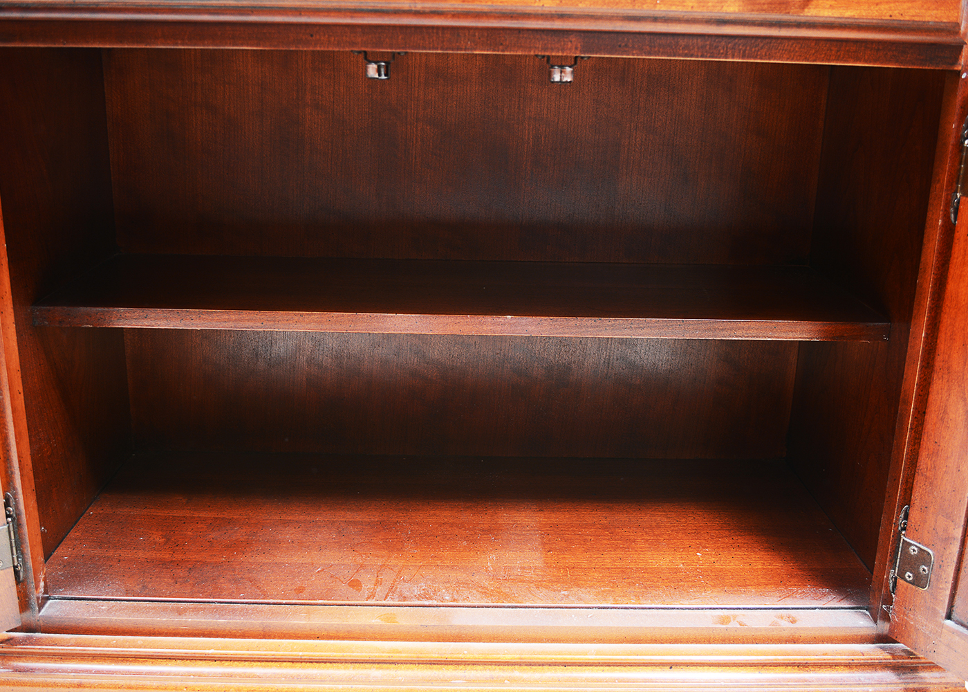 Flip Top Cherry Server Cabinet by American Drew