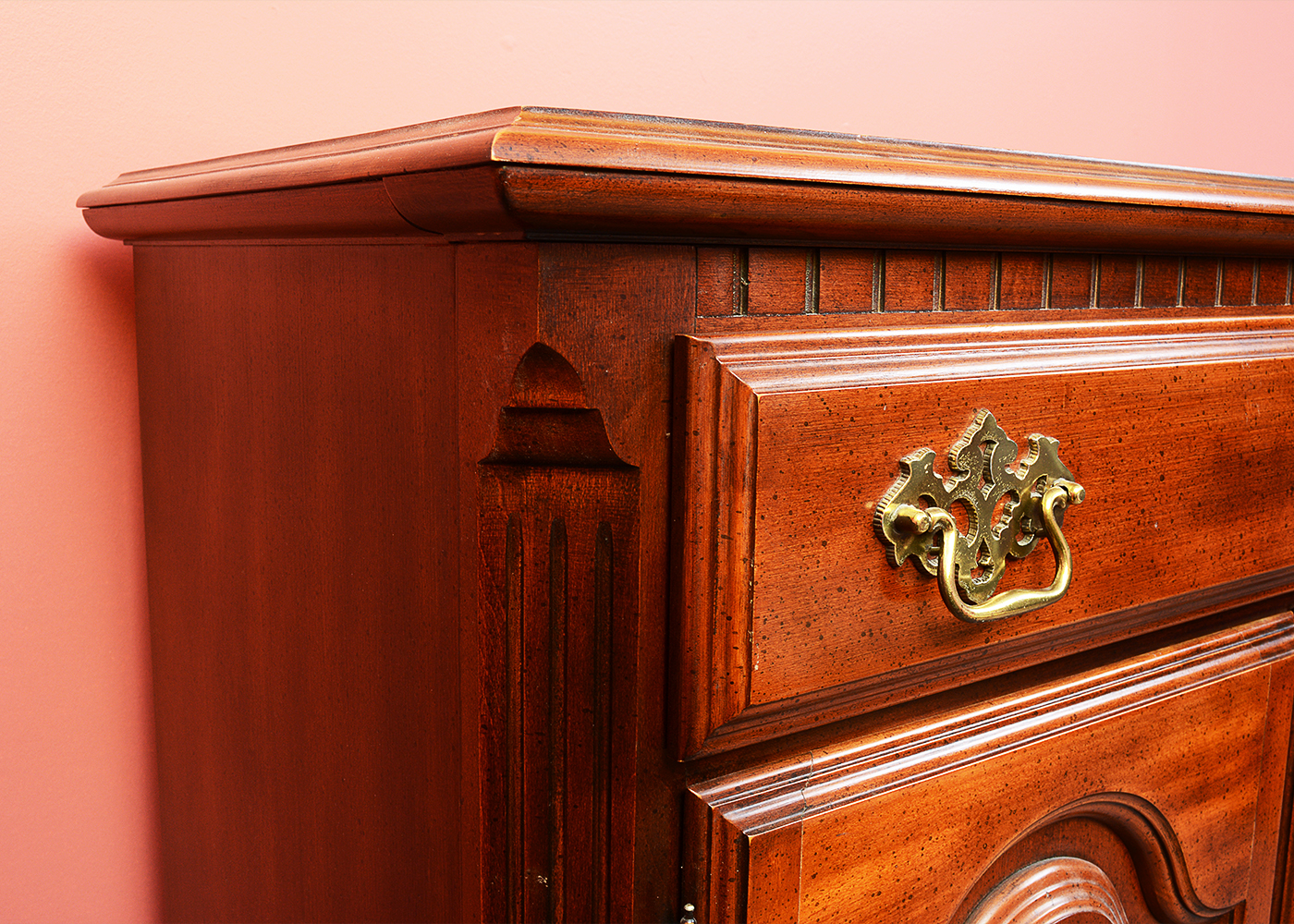 Vintage Chippendale Style Highboy by Sumter Cabinet Company