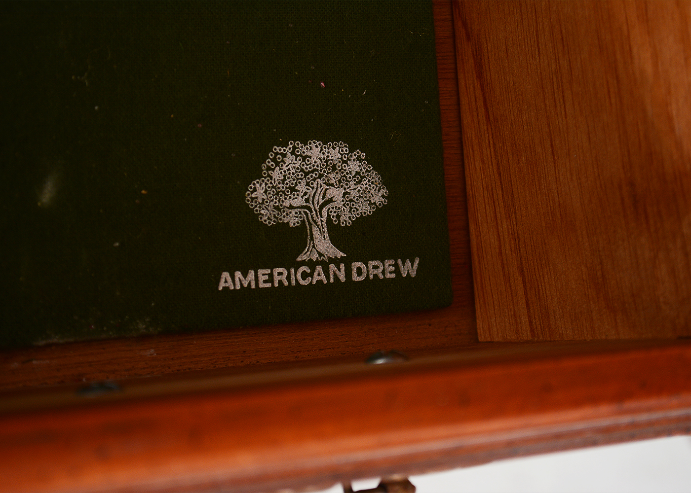 Chippendale Style Cherry China Cabinet by American Drew