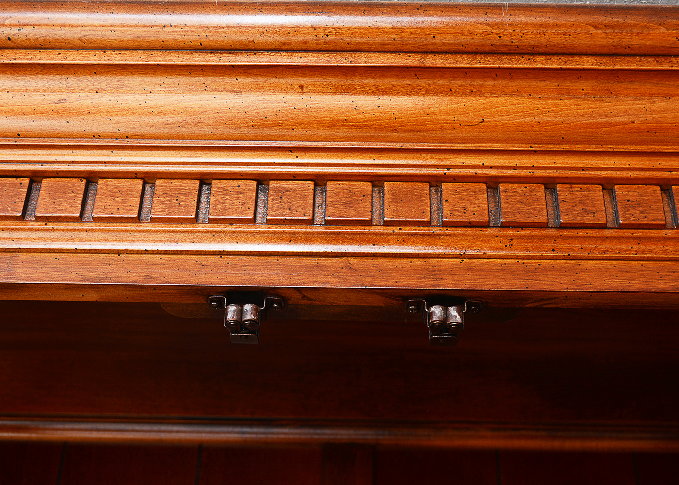 Chippendale Style Cherry China Cabinet by American Drew