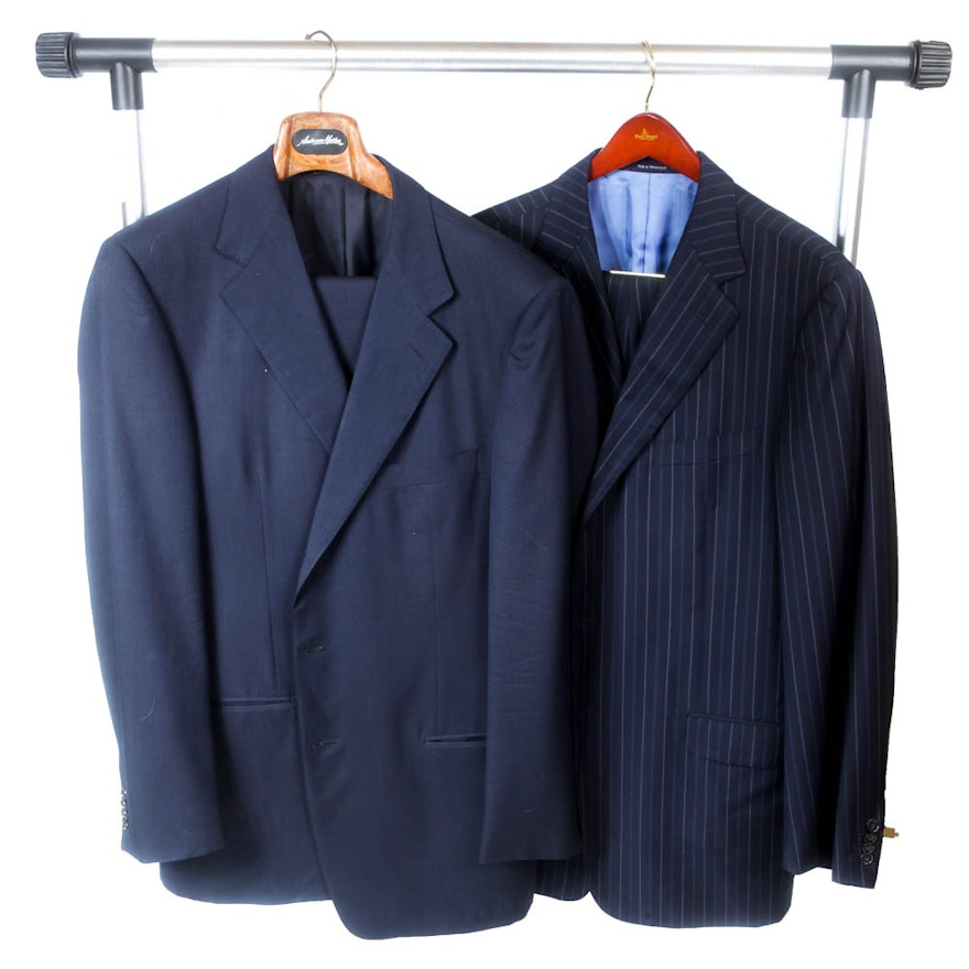 Pair of Ermenegildo Zegna Wool Men's Suits