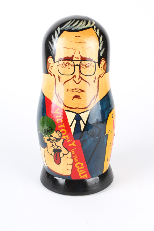 Soviet and Russian Leader Matryoshka Dolls
