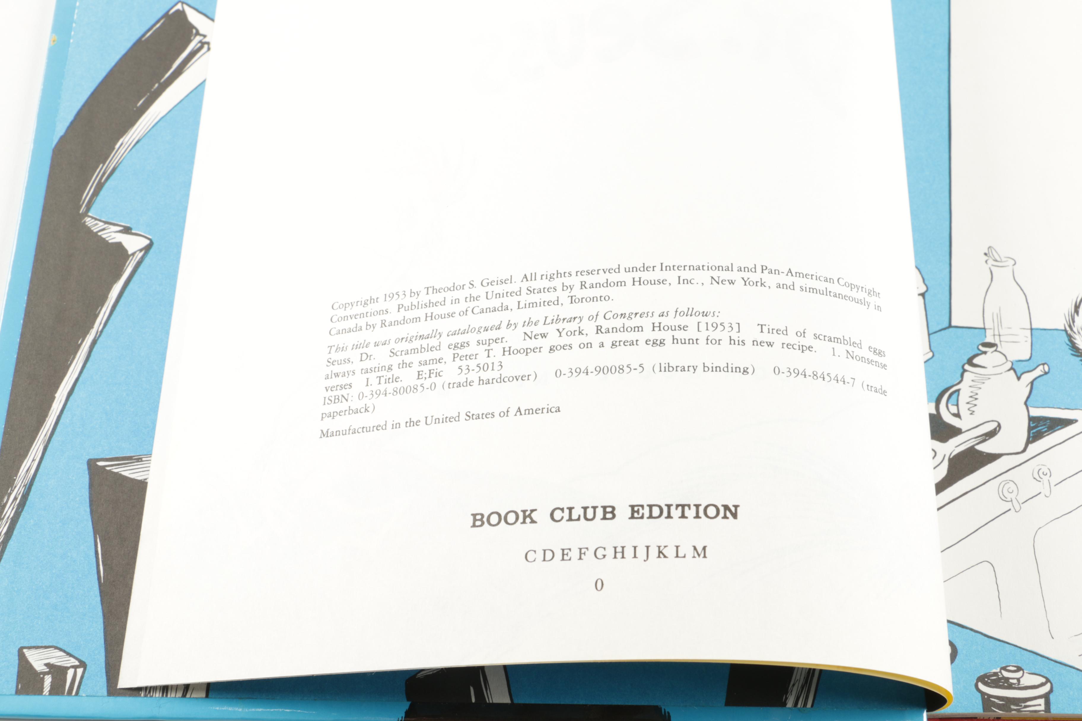 Assortment of Children's Books Including Dr. Seuss