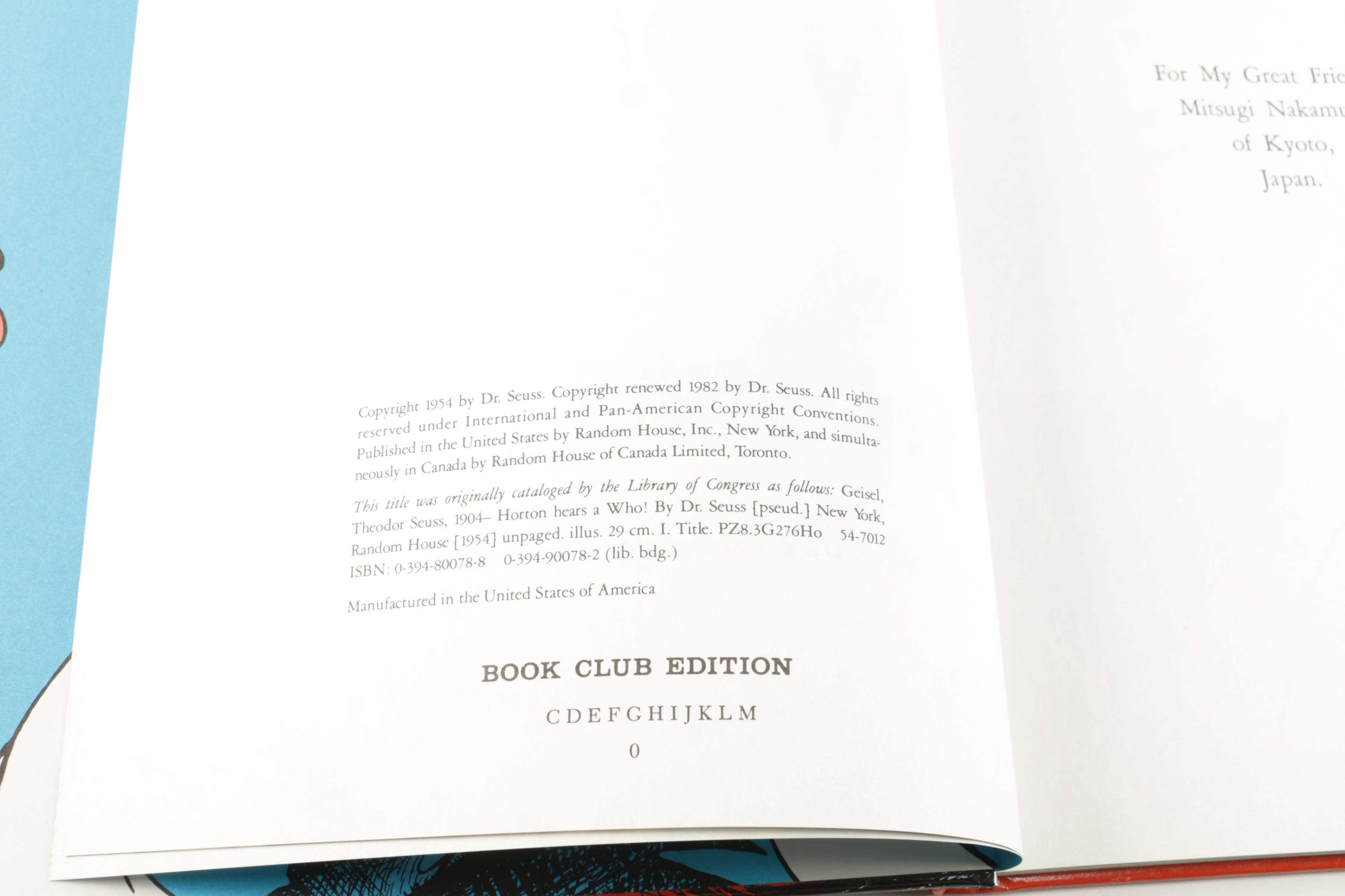 Assortment of Children's Books Including Dr. Seuss