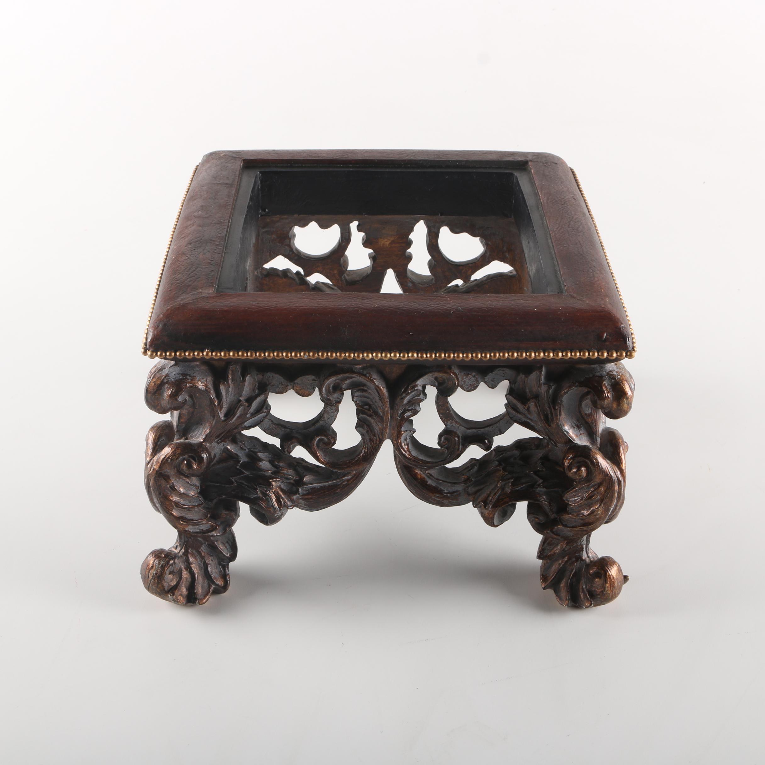 Small Ornate Stool