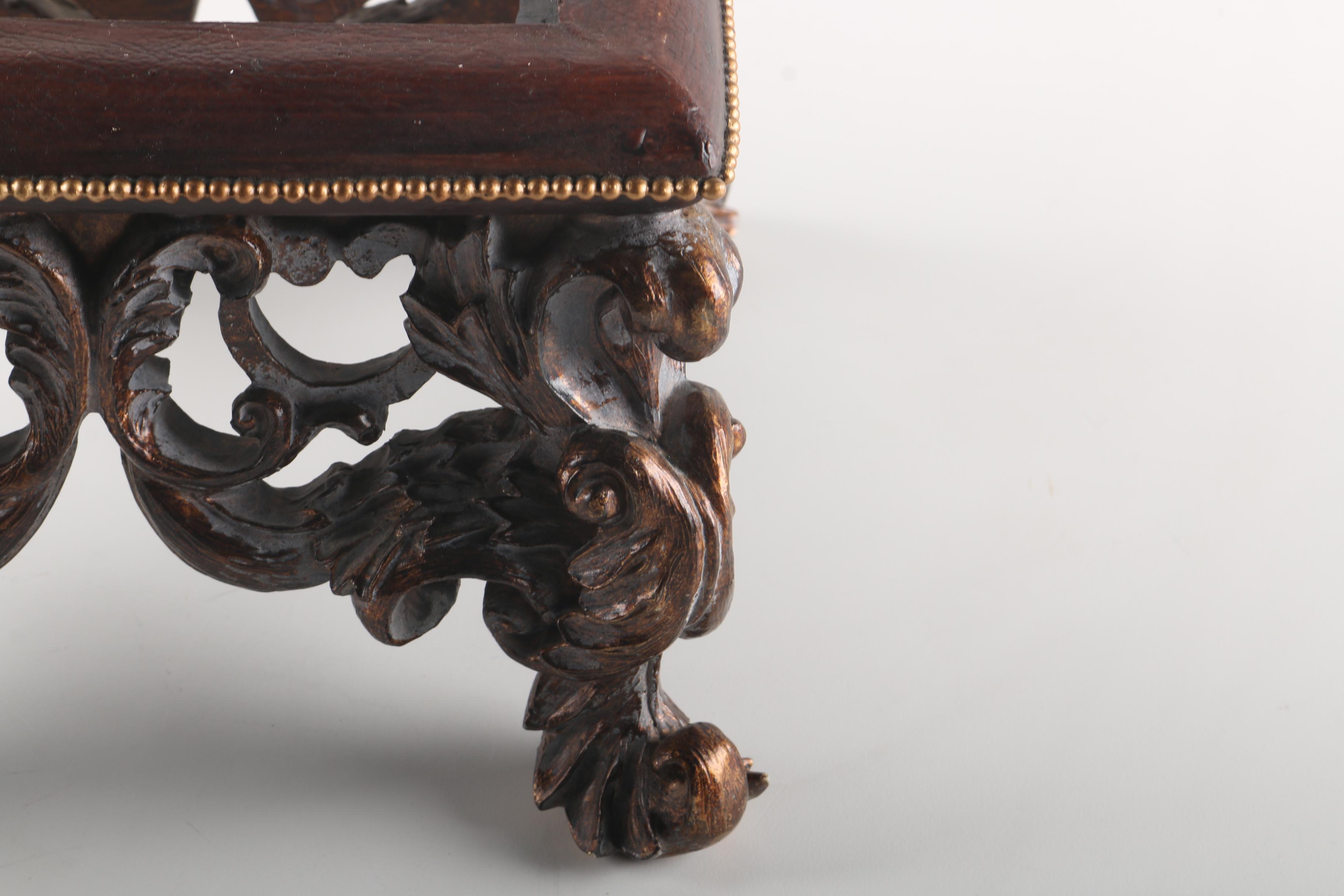 Small Ornate Stool