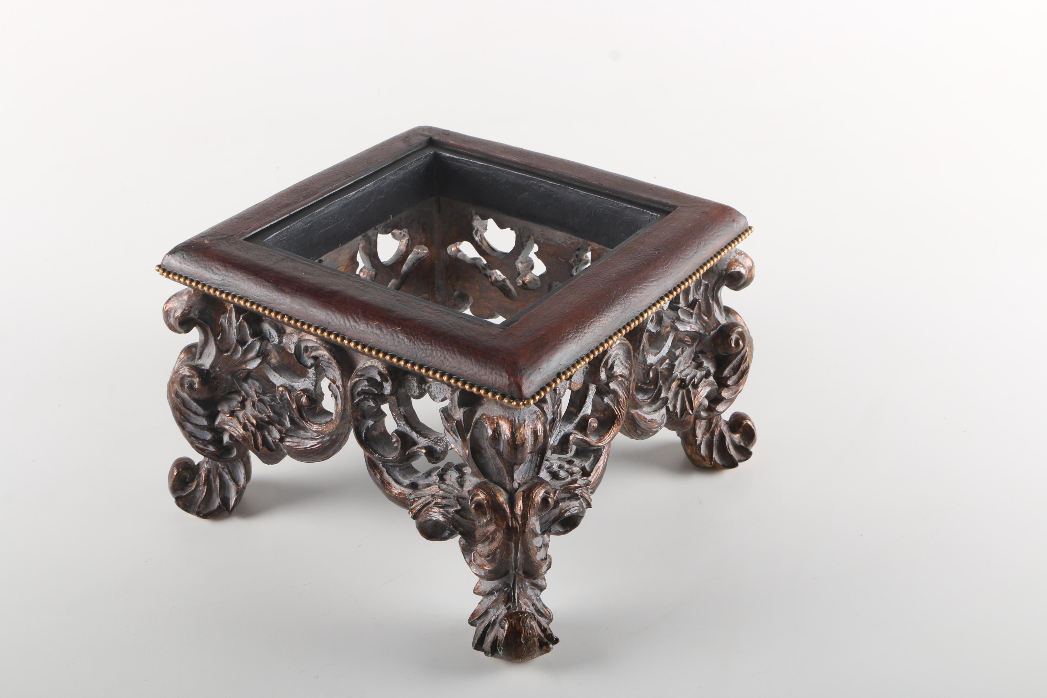 Small Ornate Stool