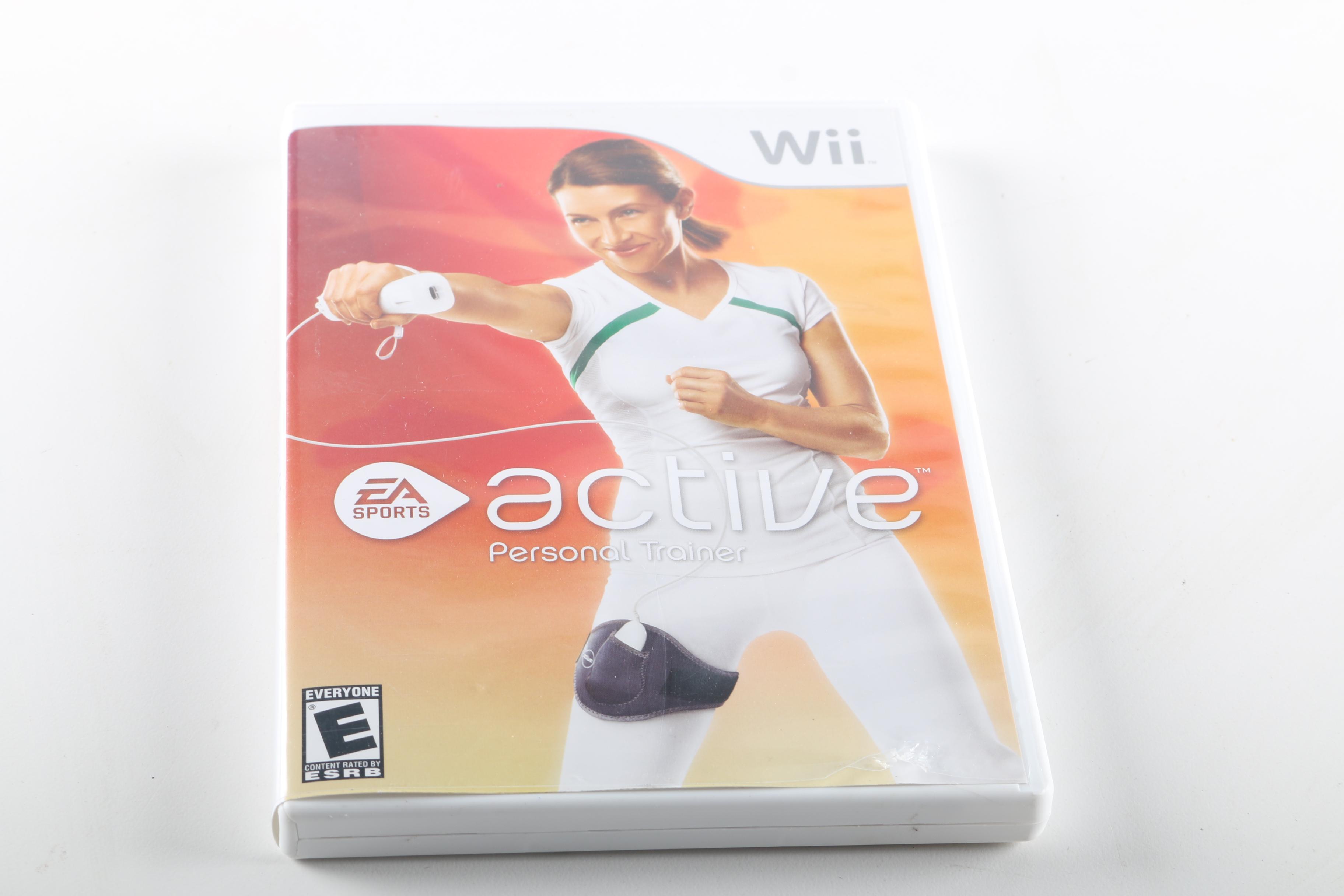 Wii Game System with FIt and Sports