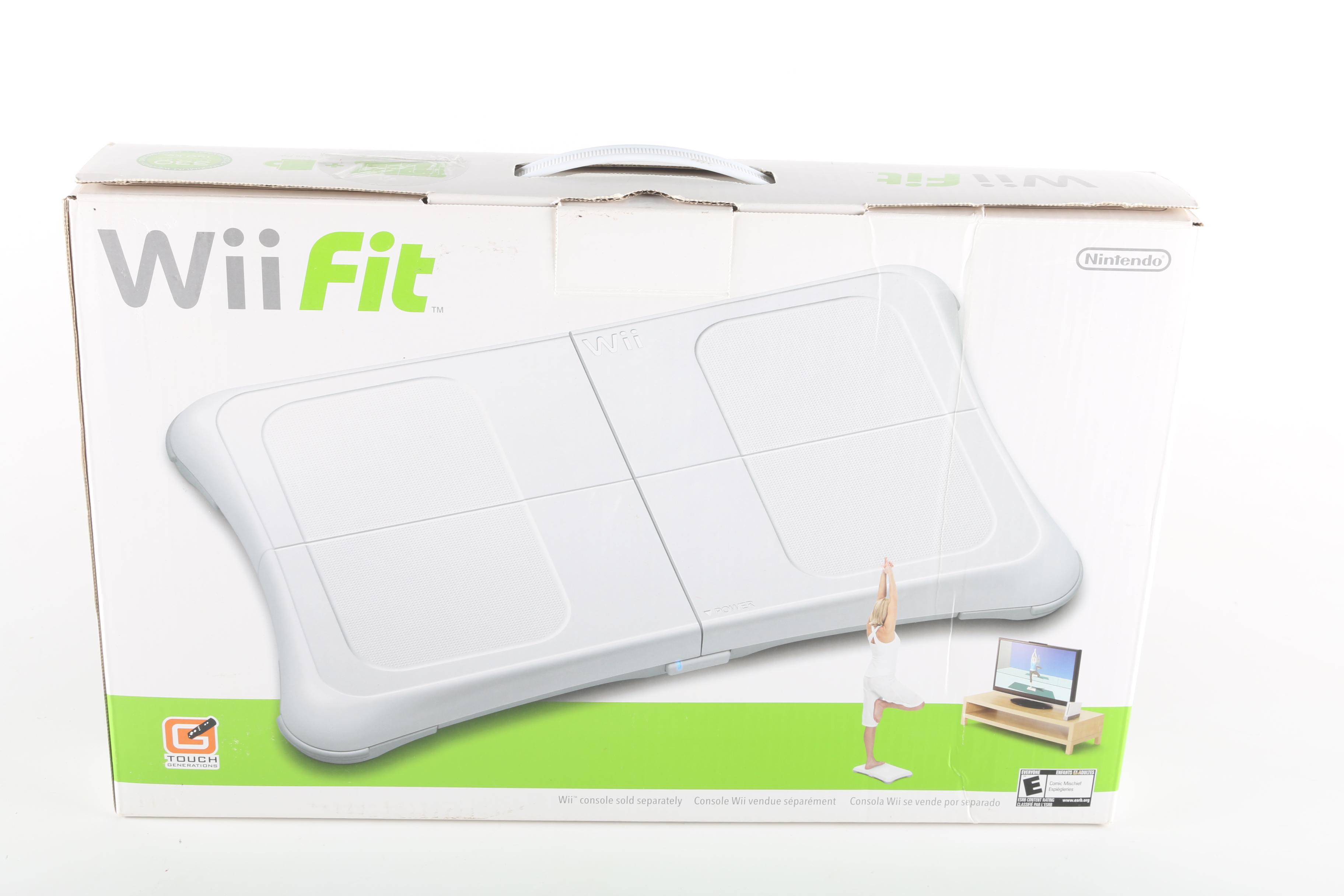 Wii Game System with FIt and Sports