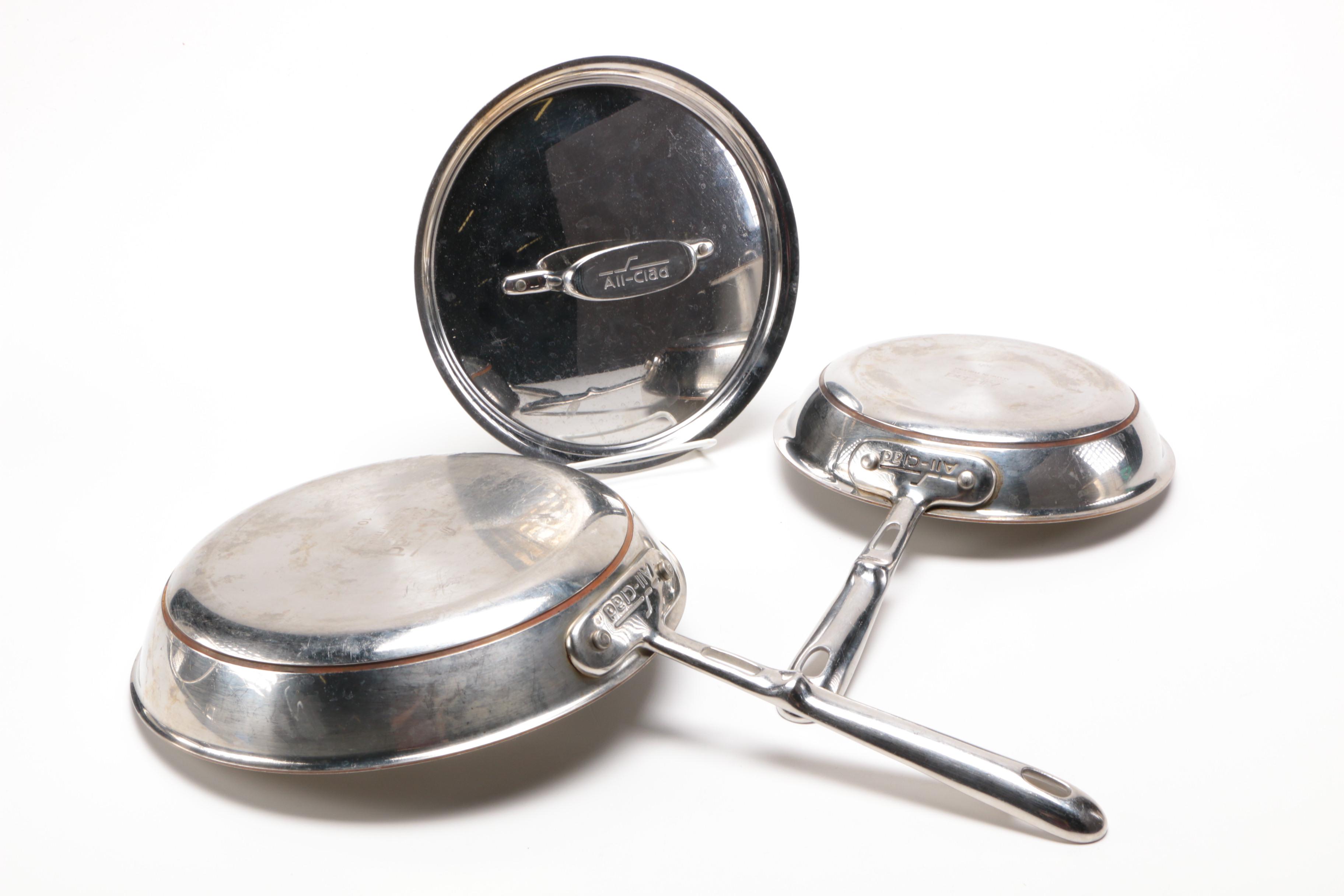 All-Clad Copper-Core Pot and Pans