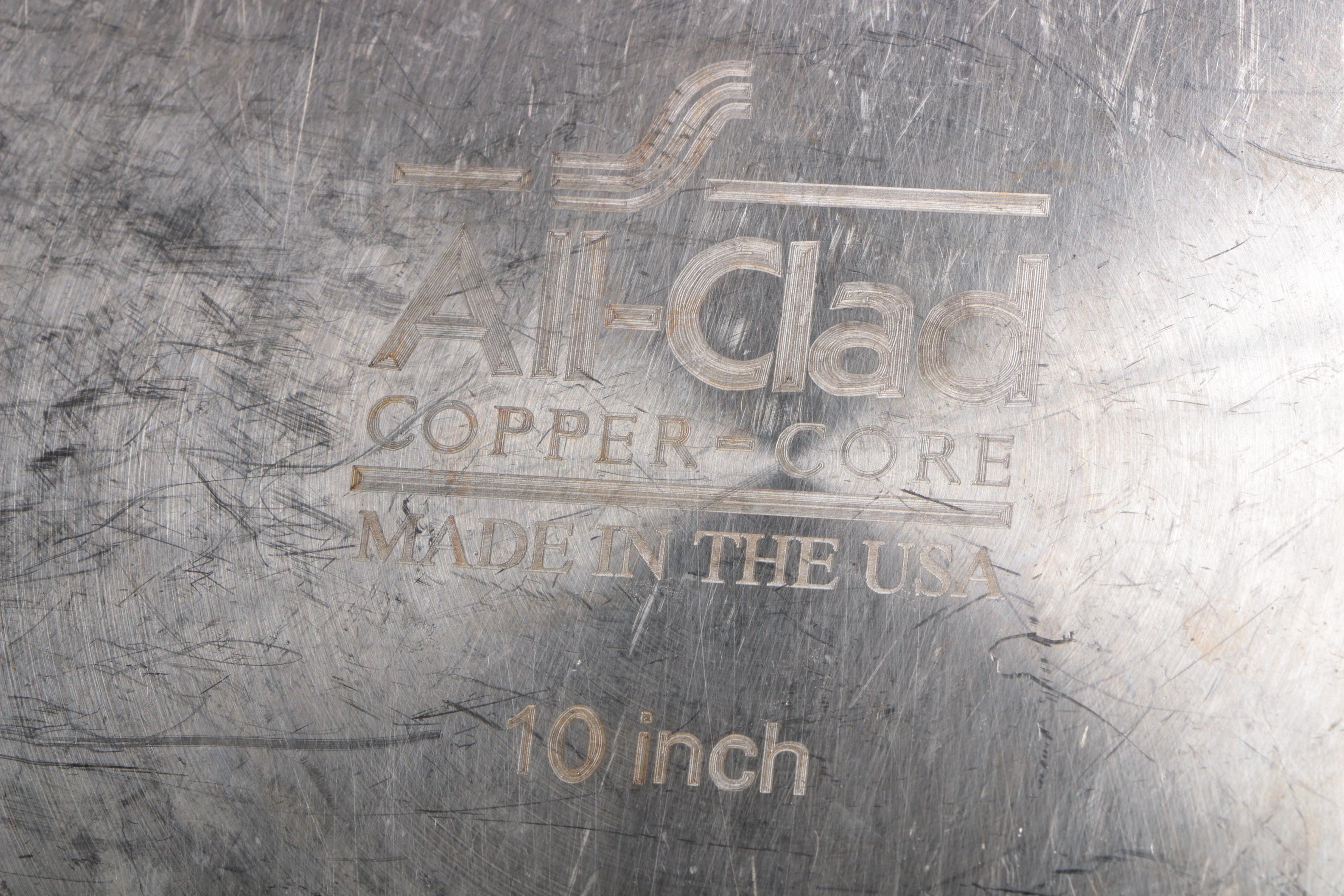 All-Clad Copper-Core Pot and Pans