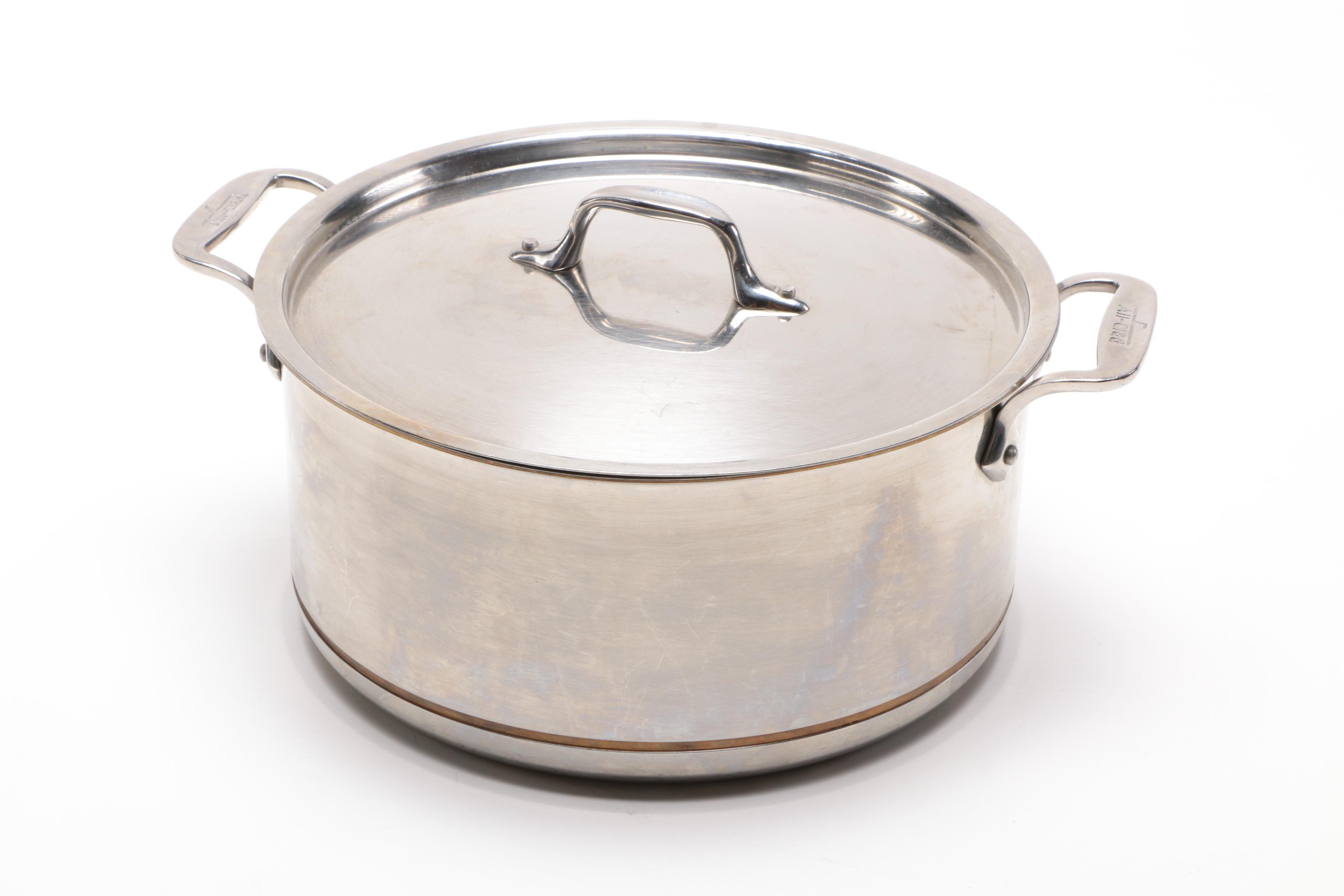 All-Clad Copper-Core Pot and Pans