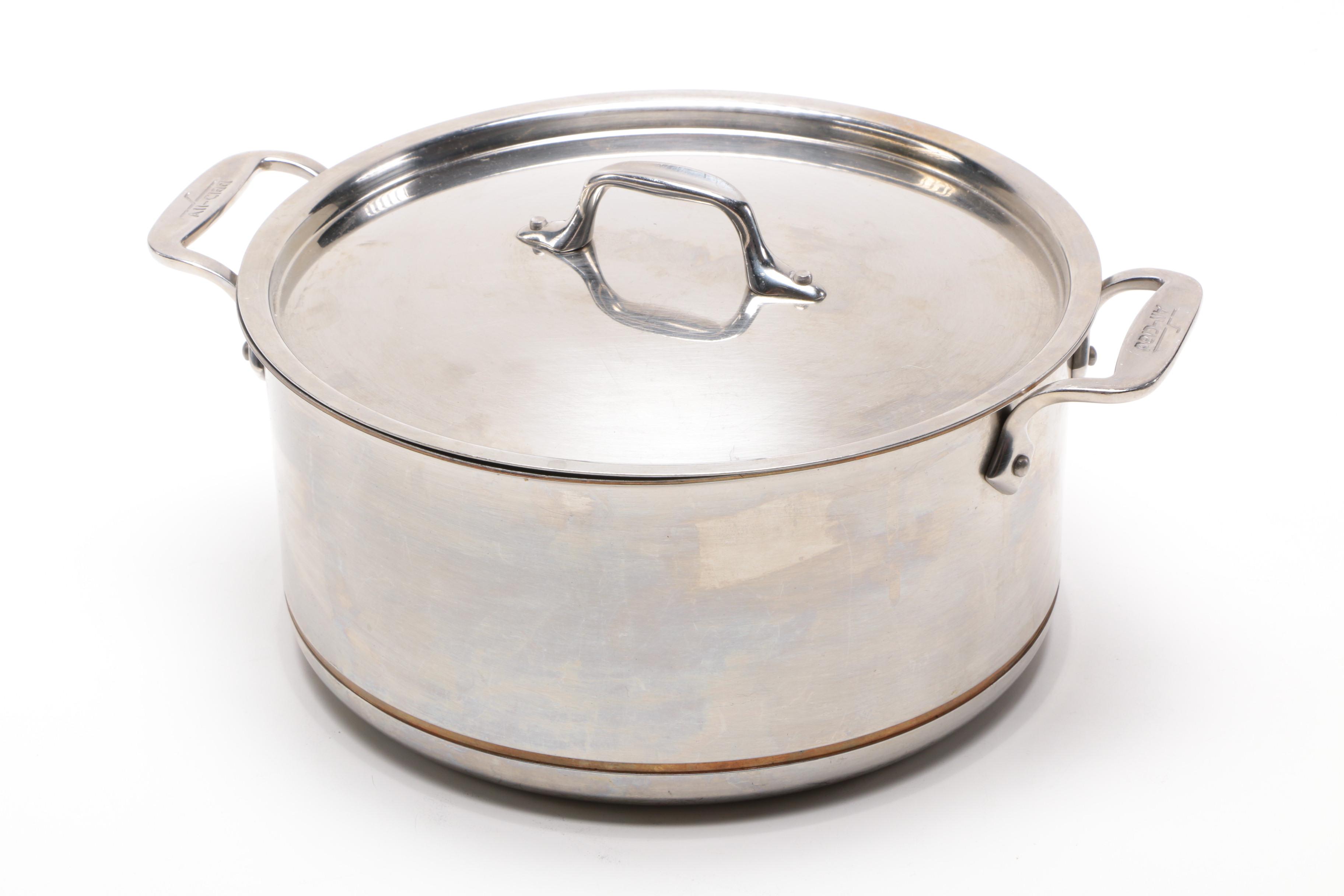 All-Clad Copper-Core Pot and Pans