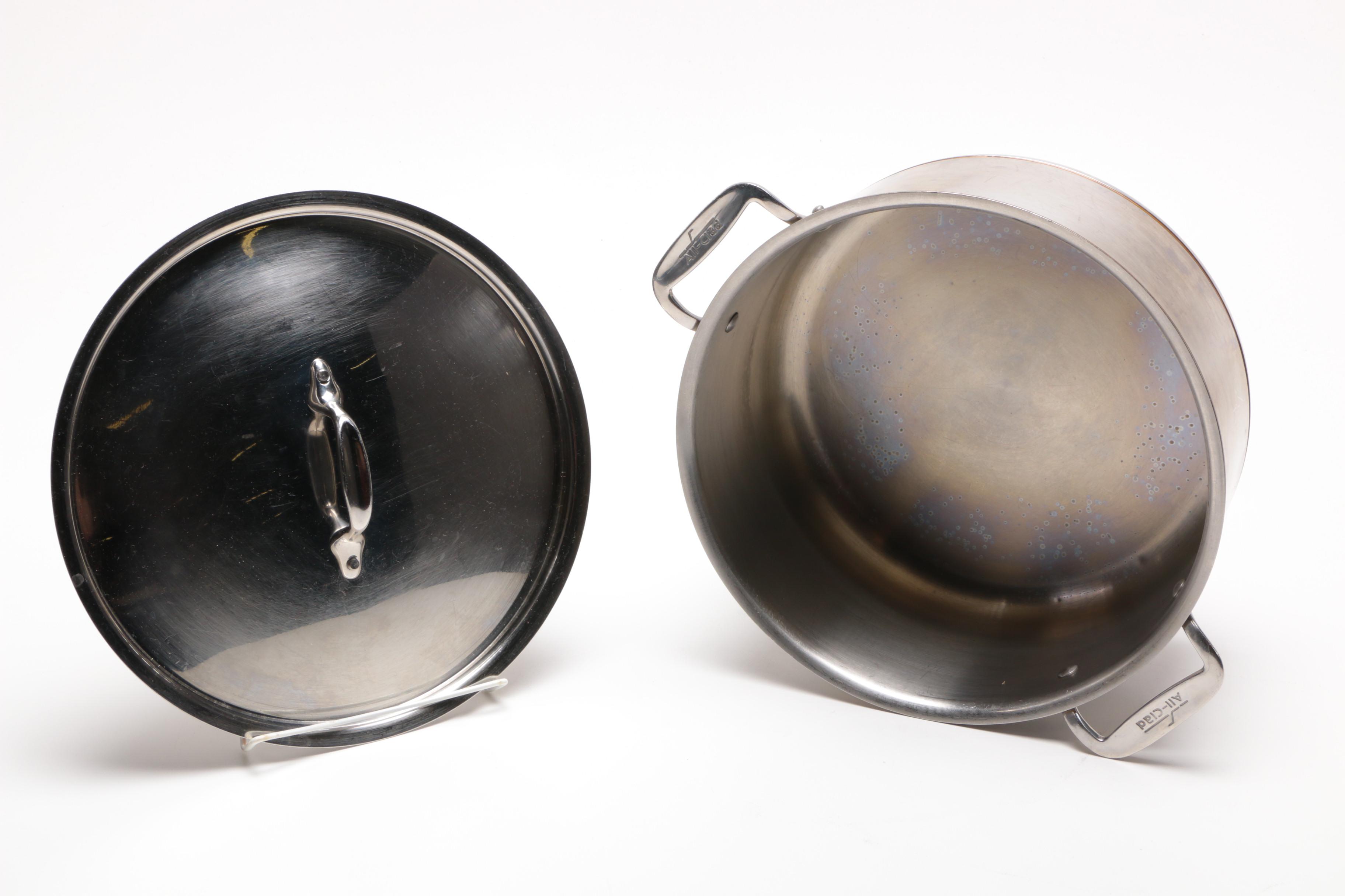 All-Clad Copper-Core Pot and Pans