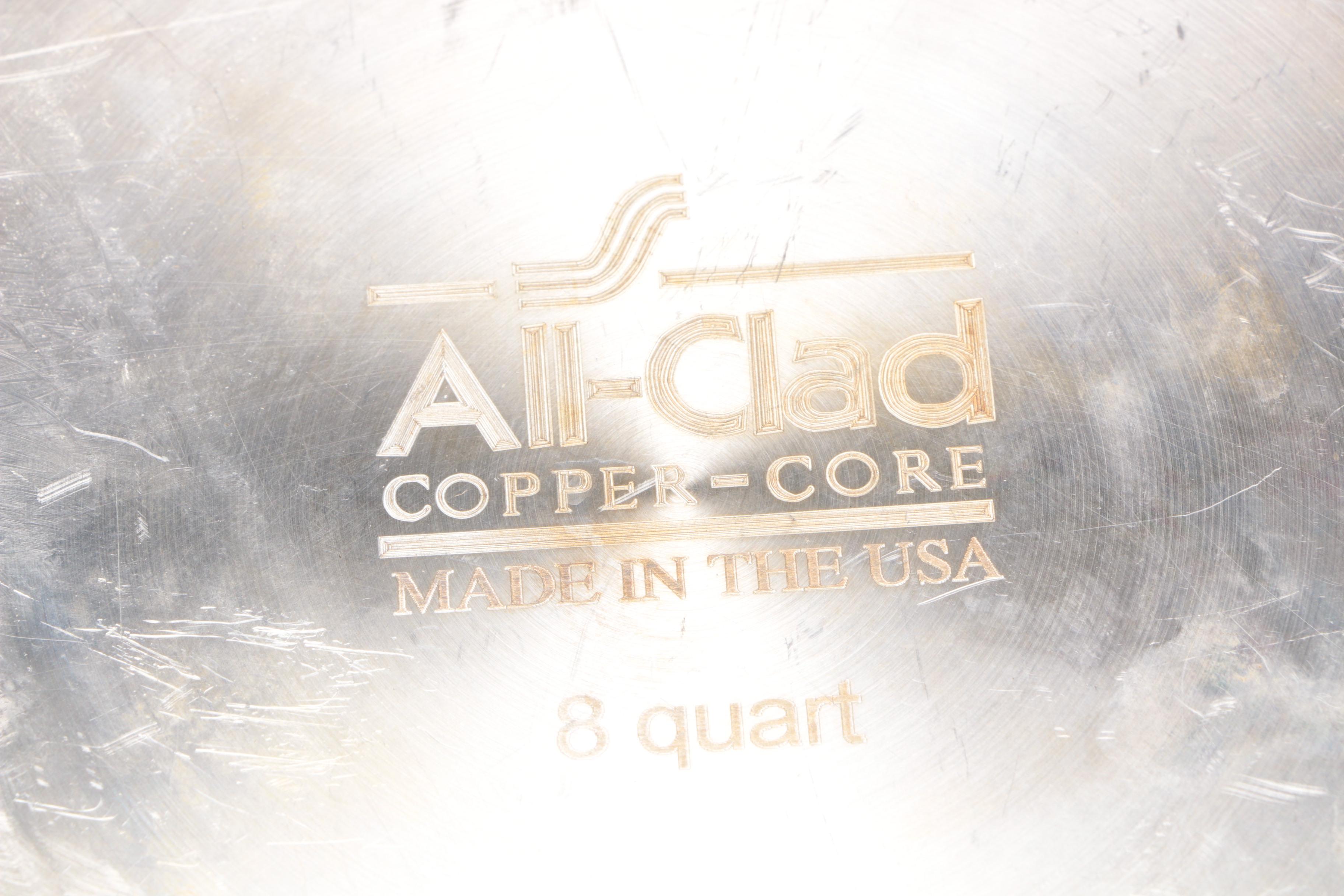 All-Clad Copper-Core Pot and Pans